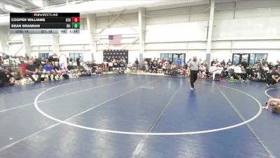 106 lbs Finals (8 Team) - Dean Brannan, Idaho 1 vs Cooper Williams, Utah Black