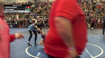 112 lbs Cons. Round 1 - Evalina Kesner, Logan Elm vs Mia Conrad, Eastwood Eagles (EWO3)
