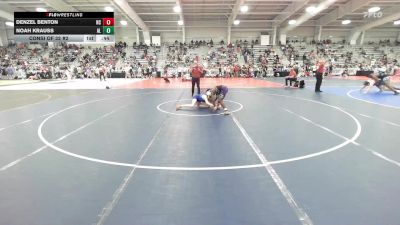 106 lbs Consi Of 32 #2 - Denzel Benton, NC vs Noah Krauss, AL