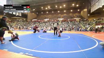 90 lbs Quarterfinal - Ollie Ring, Beebe Badgers Wrestling Club vs Wyatt Truong, Pottsville Apache Youth Wrestling