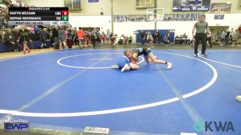 80 lbs Rr Rnd 2 - Paityn McCann, Lady Outlaw Wrestling Academy vs Sophia Whitenack, Tiger Trained Wrestling