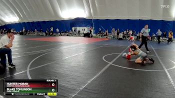 76 lbs Round 3 - Hunter Moran, Kenston Wrestling Club vs Blake Tomlinson, Lake Catholic