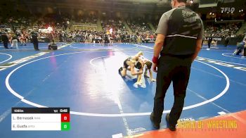 108 lbs Consi Of 16 #1 - Landon Bernasek, Nebraska Wrestling Academy vs Emmanuel Gusfa, Apex