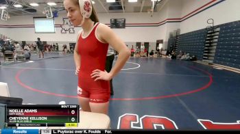 126 lbs Round 5 - Noelle Adams, Katy (Girls) vs Cheyenne Kellison, Allen Blue (Girls)