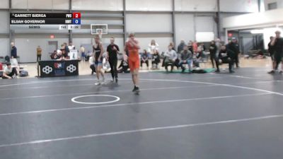 51 kg Semis - Garrett Bjerga, Pinnacle Wrestling Club vs Elijah Governor, Inland Northwest Wrestling Training Center