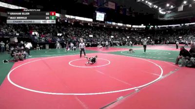 55 lbs Champ. Round 2 - Graham Eller, ASC1 vs Max Merkle, UPA1