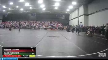 4A 106 lbs Cons. Semi - Mako Musilunas, Myrtle Beach vs William Jakeway, Hilton Head