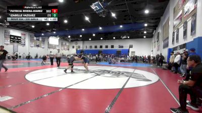 235 Girls Quarterfinal - Izabelle Vazquez, Steele Canyon vs Patricia Rivera-Juarez, Southwest (EC)