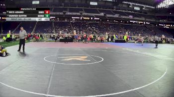 D1-106 lbs Cons. Round 3 - Nico Adamo, Romeo HS vs Hunter Sutfin, Hastings HS