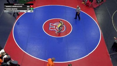 96 lbs Consi Of 32 #2 - Marco Angelicchio, Greater Latrobe vs Derek Martin, Eastern Lancaster County