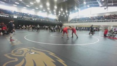 285 lbs Cons. Round 2 - Joaquin Castro, Fresno City College vs Ethan Martinez, Bakersfield