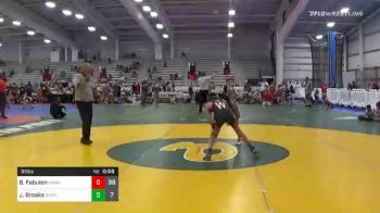 95 lbs Prelims - Brayden Fabuien, Warhawks Wrestling Inc. vs Jaysean Brooks, Buffalo Valley Wrestling Club Elem