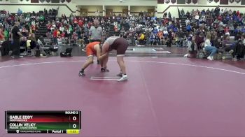 215 lbs Round 2 - Collin Velky, Prairie, Cedar Rapids vs Gable Eddy, Independence