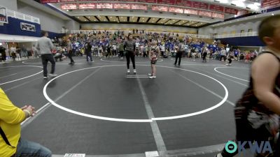 90 lbs Rr Rnd 1 - Zachery Stanford, Noble Takedown Club vs Case Anderson, Comanche Takedown Club