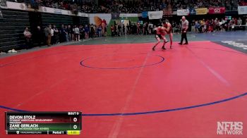 152 lbs Champ. Round 1 - Zane Gerlach, South Anchorage High School vs Devon Stolz, Student Wrestling Development Program