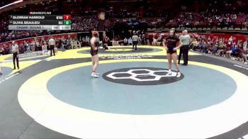 G-190 lbs Champ. Round 1 - Dlorrah Harrold, G-Mentor vs Olivia Beaulieu, G-New Lexington