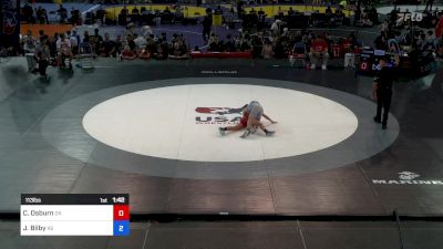 113 lbs Cons 64 #1 - Carson Osburn, OK vs James Bilby, KS