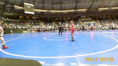 64 lbs Consi Of 16 #2 - Peyton Foos, Nixa Youth Wrestling vs Haiden Moore, Tonganoxie Wrestling Club