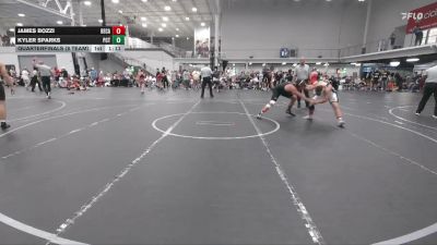 175 lbs Quarterfinals (8 Team) - James Bozzi, BECA vs Kyler Sparks, Palm City Thundercats