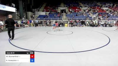 120 lbs Cons 32 #1 - Madison Blumenthal, NJ vs Kyana Huseynov, MO