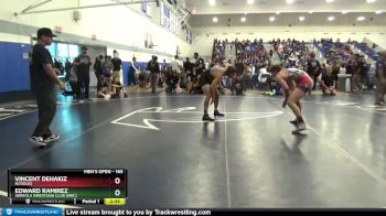 165 lbs Semifinal - Vincent Dehakiz, Noodles vs Edward Ramirez, Arreola Wrestling Club (AWC)