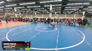 43-45 lbs Round 3 - Frances Cogar, Spartan Mat Club vs Vander Ruggles, Dragon Youth Wrestling