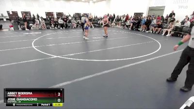 170 lbs Round 1 (6 Team) - Amelia Miller, Hastings vs Mia Lemberg, Minooka
