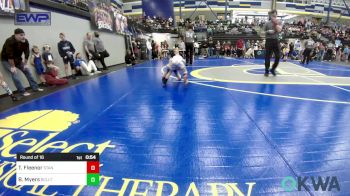 43 lbs Round Of 16 - Tyler Fleenor, Standfast OKC vs Baylor Myers, Bridge Creek Youth Wrestling