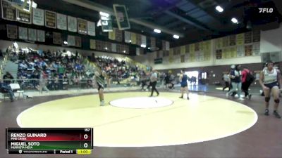 157 lbs Cons. Round 2 - Renzo Guinard, Pine Creek vs Miguel Soto, Murrieta Mesa