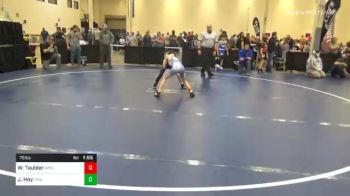 75 lbs Prelims - Wyatt Taubler, Apollo Ridge vs Jackson Hoy, Trinity