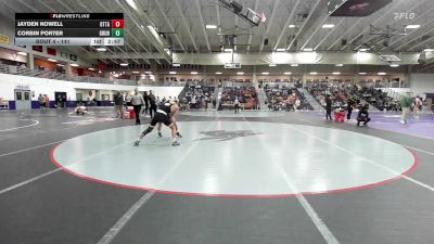 141 lbs Champ. Round 1 - Jayden Nowell, Ottawa University vs Corbin Porter, Graceland University