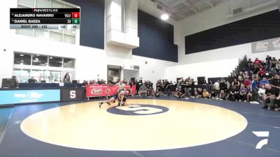 132 lbs Cons. Round 3 - Daniel Baeza, San Dimas vs Alejandro Navarro, Valencia/Valencia