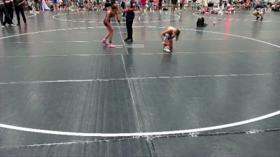 78 lbs Round 2 (10 Team) - Millie Kerth, Backyard Brawlers vs Brynlee Dupree, Georgia United