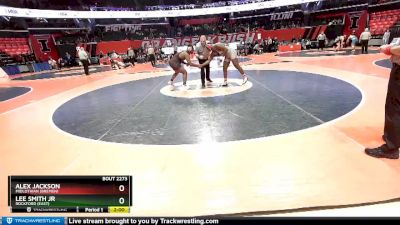 2A 220 lbs Cons. Round 2 - Alex Jackson, Midlothian (Bremen) vs Lee Smith Jr, Rockford (East)