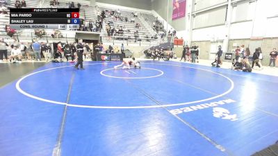 U17 Women - 40 lbs Cons. Round 1 - Mia Pardo, NC vs Shaley Lau, HI