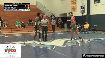 Boys-190 lbs 3rd Place Match - Sean Van Dalinda, Clarke`s Dream Team vs Zahier Chiles, Brower`s Brawlers