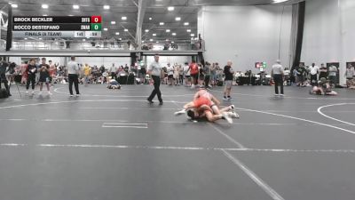 126 lbs Finals (8 Team) - Brock Beckler, Team Shutt GT vs Rocco Destefano, Savage WA Nightmares
