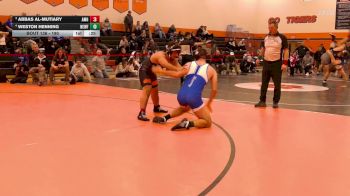 190 lbs 3rd Place Match - Abbas Al-Mutiary, Amherst vs Weston Henning, Newfane