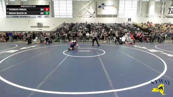 152 lbs Cons. Round 3 - Brian Macri Jr., Ballston Spa Wrestling vs Thomas Ismail, Club Not Listed