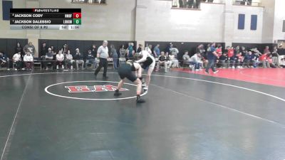 144 lbs Consi Of 8 #2 - Jackson Cody, Northeast Metro Tech/Bishop Fenwick vs Jackson Dalessio, Longmeadow