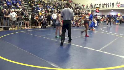 118 lbs Round Of 16 - Talea Guntrum, Steubenville-OH vs Libby Wrapp, Redbank Valley