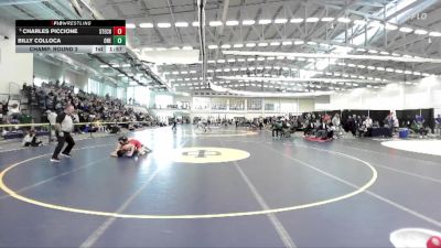 125 lbs Champ. Round 2 - Charles Piccione, Stevens Tech vs Billy Colloca, Oneonta State