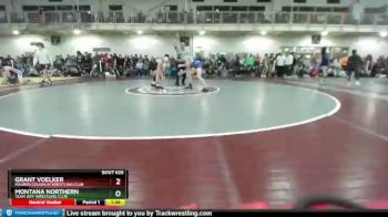 126 lbs Champ. Round 2 - Grant Voelker, Maurer Coughlin Wrestling Club vs Montana Northern, Team Jeff Wrestling Club