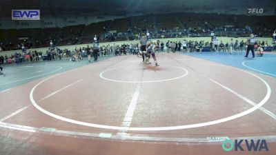 120 lbs Consi Of 8 #2 - Jacobi Harris, Sulphur Youth Wrestling Club vs Cohen Whiteley, Broken Arrow Wrestling Club