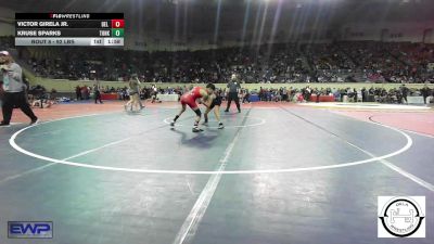 92 lbs Round Of 64 - Victor Girela Jr., Del City JH vs Kruse Sparks, Tonkawa