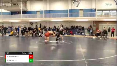 157 lbs Semifinal - Connor Svantner, Triton College vs Tony Pacetti, Joliet Junior College
