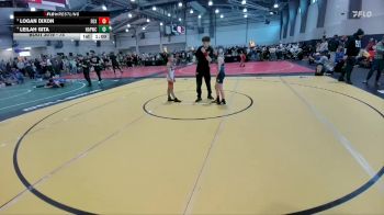 75 lbs Quarterfinal - Logan Dixon, FM Wrestling Club vs Leilah Gita, Heart And Pride Wrestling Club