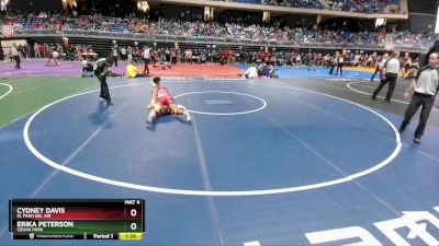 5A 152 lbs Quarterfinal - Erika Peterson, Cedar Park vs Cydney Davis, El Paso Bel Air