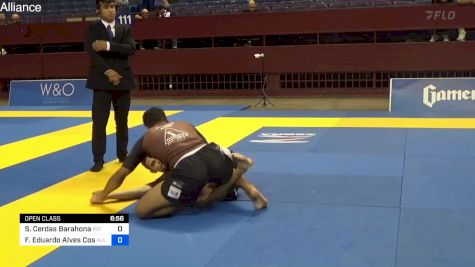 Shanty Cerdas Barahona vs Francisco Eduardo Alves Cos 2024 Pan IBJJF Jiu-Jitsu No-Gi Championship