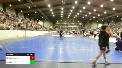 65-75 lbs Final - Nora Calhoun, Junior Indian Wrestling vs Rilyn Neal, Dendy Trained Wrestling